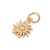 Brass Charms KK-Q096-18G-2