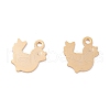 201 Stainless Steel Charms STAS-B001-41G-1
