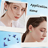 Beebeecraft 50Pcs 316 Surgical Stainless Steel Stud Earring Settings STAS-BBC0005-58C-5