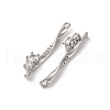 Brass Micro Pave Cubic Zirconia Pendants KK-Z112-03P-2