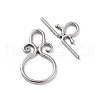 304 Stainless Steel Toggle Clasps STAS-A092-01P-1