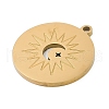 304 Stainless Steel Pendants STAS-I325-008G-2