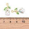 Alloy Enamel Pendants FIND-M060-22G-04-3