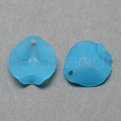 Transparent Acrylic Pendants FACR-R015-15x15mm-03-1