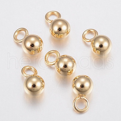 304 Stainless Steel Sphere Charms X-STAS-H436-67-3mm-1