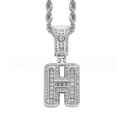 Brass Micro Pave Cubic Zirconia Pendants PW-WG3207D-16-1