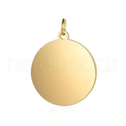 Ion Plating(IP) 304 Stainless Steel Pendants STAS-I311-33H-G-1