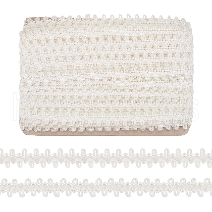 MAYJOYDIY US 22.5Yards Polyester Braided Lace Ribbons DIY-MA0005-67B-1