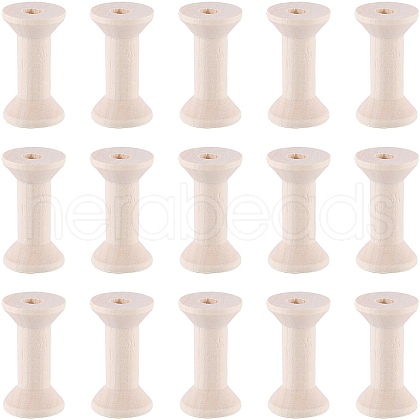 SUNNYCLUE Wooden Empty Spools for Wire TOOL-SC0001-59A-1