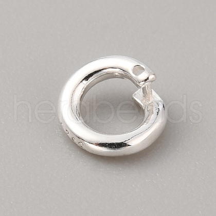 925 Sterling Silver Twister Clasp STER-WH0004-008A-1