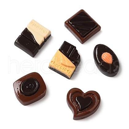 Opaque Resin Imitation Food Decoden Cabochons RESI-M041-11-1