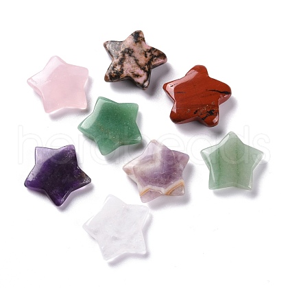 Natural Mixed Gemstone Beads G-M379-26-1