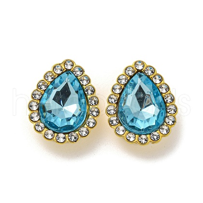 Acrylic Rhinetsone Cabochons FIND-C054-02G-05-1