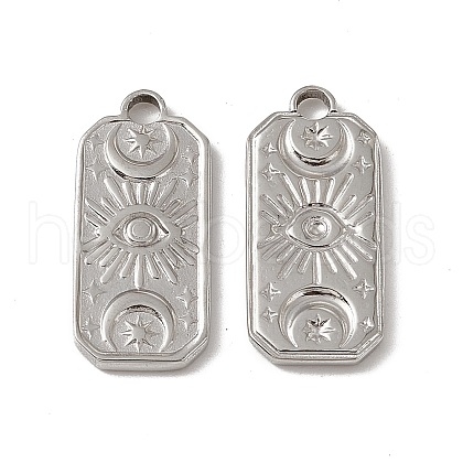 201 Stainless Steel Charms STAS-J401-VC590-1