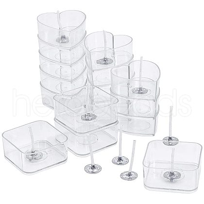 Plastic Candle Cups AJEW-PH0016-58-1