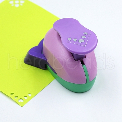 Plastic Paper Corner Craft Hole Punches PW-WG87153-06-1