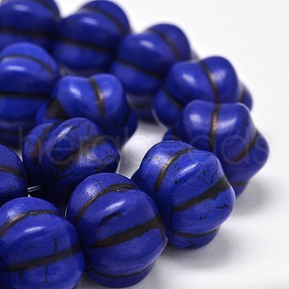 Dyed Synthetic Turquoise Bead Strands G-M148-08-A-1