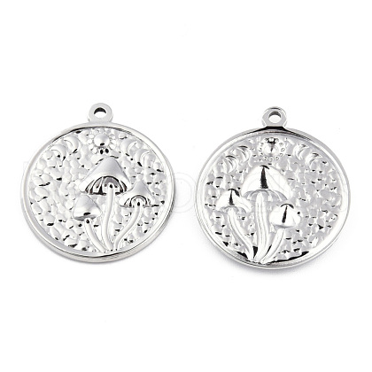 Non-Tarnish 201 Stainless Steel Pendants STAS-N098-143P-1