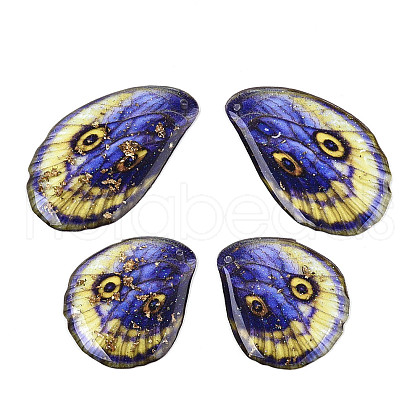 Epoxy Resin Pendants RESI-N045-04C-1