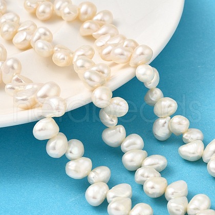 Natural Cultured Freshwater Pearl Beads Strands PEAR-I007-03D-01-1