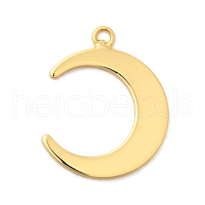 Brass Pendants KK-V011-38G-1