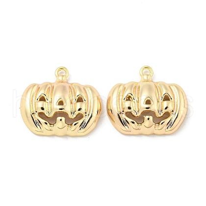 Halloween Themed Brass Pendants X-KK-L211-012G-01-1