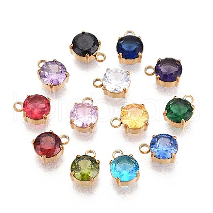 Glass Charms STAS-T065-31G-1