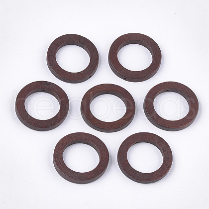 Painted Wood Pendants WOOD-T021-15C-1