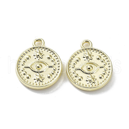 Rack Plating Alloy Pendants PALLOY-Q458-08G-1