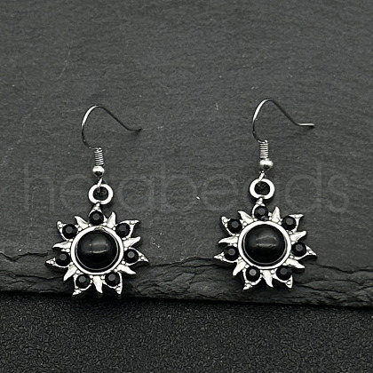 Ethnic Style Stainless Steel Tassel Dangle Earrings WV5969-7-1