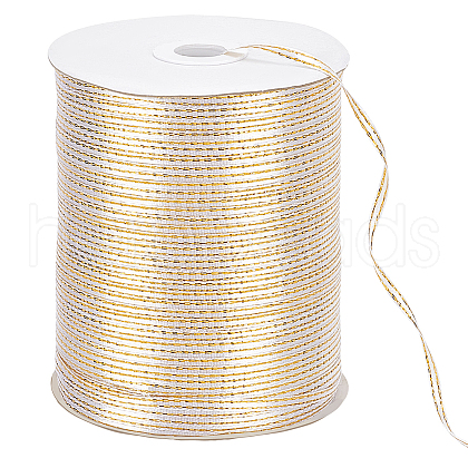 Polyester Ribbons SRIB-WH0011-219A-01-1
