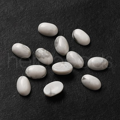 Natural Howlite Cabochons G-F605E-15A-1