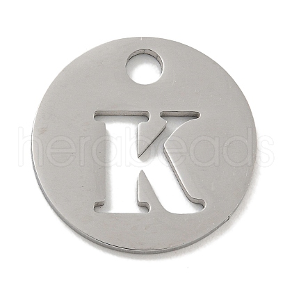 Non-Tarnish 304 Stainless Steel Pendants STAS-F233-M-P01-A-K-1