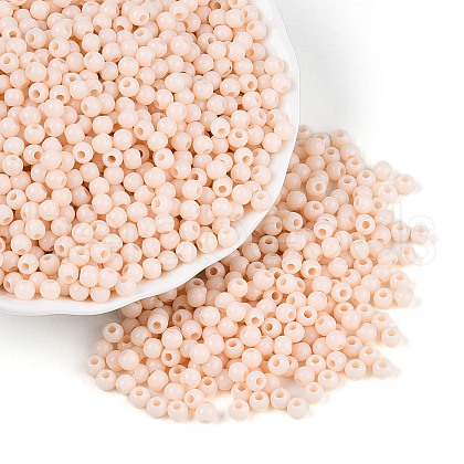 Opaque Acrylic Beads SACR-A007-01A-03-1