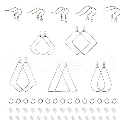 Stainless Steel Earring Hooks STAS-TA0004-25P-1