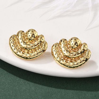 304 Stainless Steel Stud Earrings for Women EJEW-U052-04G-1