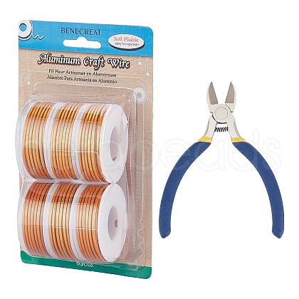 BENECREAT Round Aluminum Wire AW-BC0003-32F-2.0mm-1