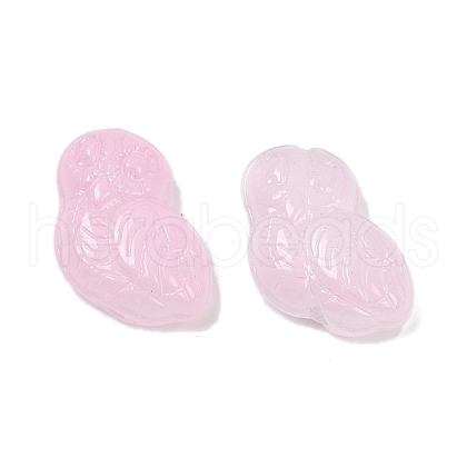 Transparent Glass Beads DGLA-E004-06F-1