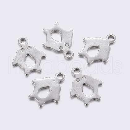 Tarnish Resistant 304 Stainless Steel Charms STAS-F159-56P-1