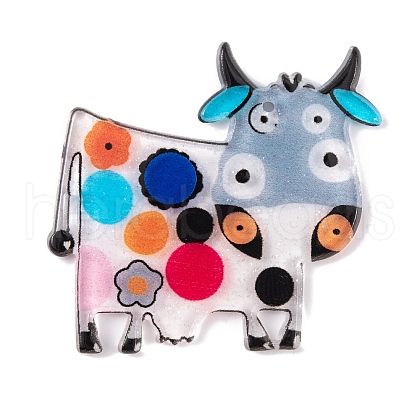 Cow Theme Acrylic Pendants MACR-U003-05D-1