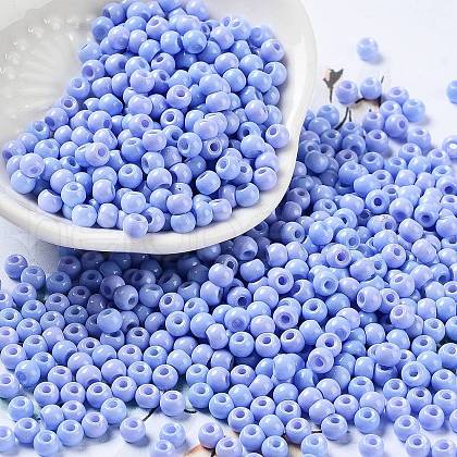 Baking Paint Glass Seed Beads SEED-H002-I-A530-1