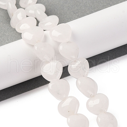 Natural White Jade Beads Strands G-I372-A10-02-1