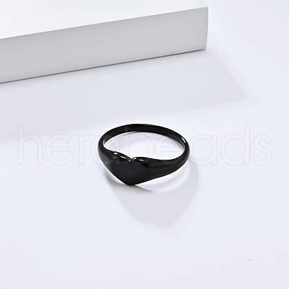 Heart 304 Stainless Steel Finger Rings for Women FS-WGDCCF4-12-1