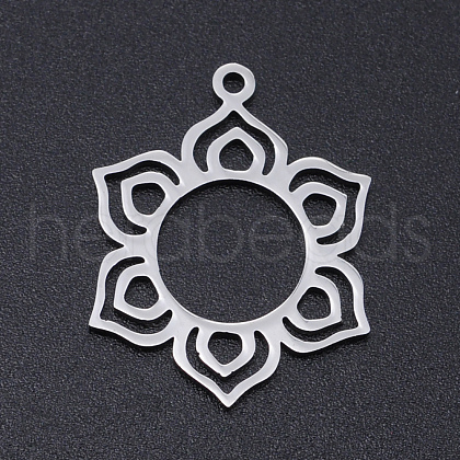 Non-Tarnish 304 Stainless Steel Pendants STAS-T054-JN780-1-1