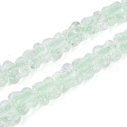 Handmade Lampwork Beads Strands LAMP-N028-03C-1