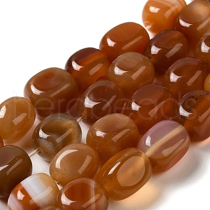 Natural Agate Beads Strands G-H295-A01-11-1