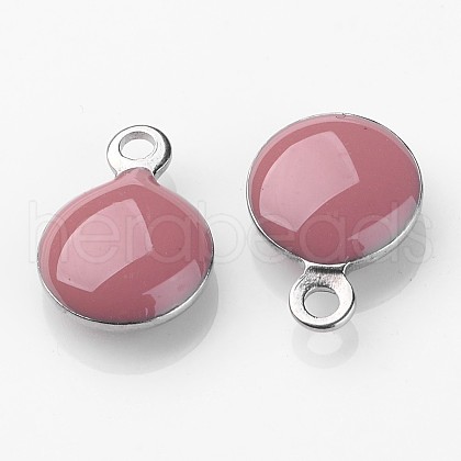 Stainless Steel Enamel Charms X-STAS-P049-02-1