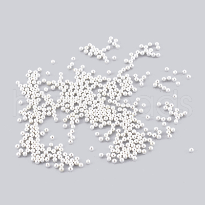 Stainless Steel Solid Round Beads STAS-F153-1mm-S-1