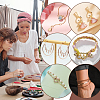 AHADERMAKER 300Pcs 5 Styles Brass Jump Rings KK-GA0001-60-7
