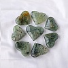Natural Prehnite Heart Figurines for Home Office Desktop Decoration PW-WG26399-01-2